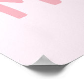 愛は計り知れない壁画プリント ポスター (角)