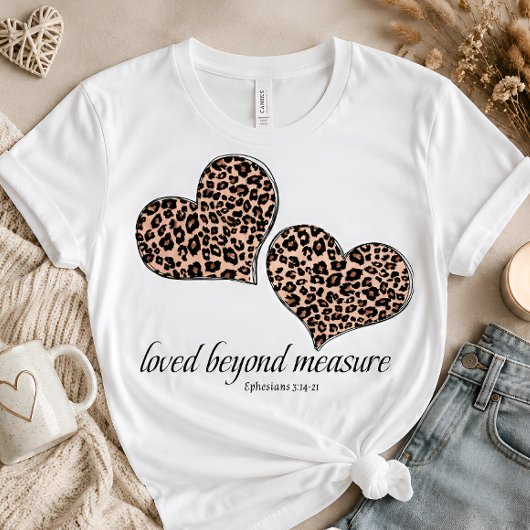 愛は計り知れない キリスト教 トライブレンドTシャツ