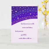 愛は記念日の挨拶状を約束します カード (黄色い花)