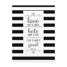 愛は誠実でなければなりません。記憶の詩のポストカード