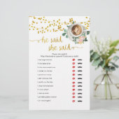 愛は誰がシャワーのゲームを言ったか推測を醸造している (スタンド正面)