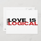 愛は論理的だ ポストカード (正面/裏面)