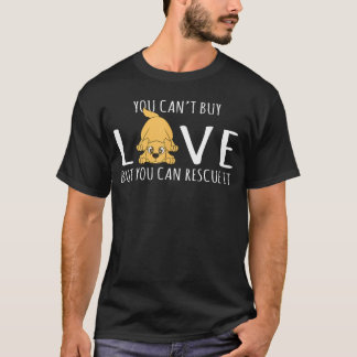 愛は買えませんが救うことはできます 犬好き Tシャツ
