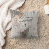 愛は距離を知らない長距離人間関係 クッション (ブランケット)