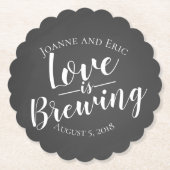 愛は酒場結婚のスタイルだ ペーパーコースター (正面)