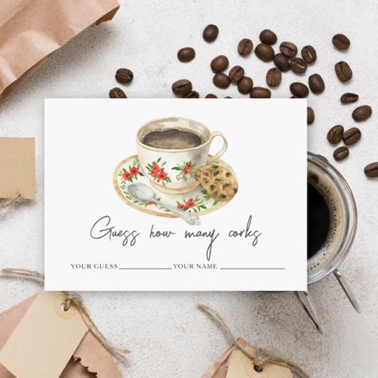 愛は醸造されている何個のコルクブライダルゲーム エンクロージャーカード