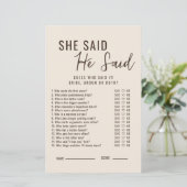 愛は醸造されている彼は彼女はブライダルゲームを言った (スタンド正面)