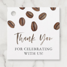 愛は醸造されている | Aベビーはコーヒーシャワーを醸造する フェイバータグ