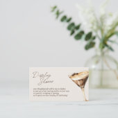 愛は醸造エスプレッソMartiniディスプレイシャワー エンクロージャーカード (スタンド正面)