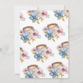 愛は醸造フローラブライダルシャワー招待 招待状 (裏面)