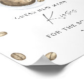 愛は醸造ブライダルシャワーいくつキス ポスター (角)