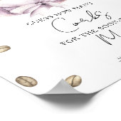 愛は醸造ブライダルシャワーどれだけのコルク ポスター (角)