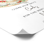 愛は醸造ブライダルシャワーどれだけのコルク ポスター (角)