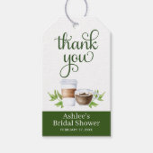 愛は醸造ブライダルシャワーの好意 ギフトタグ (正面)