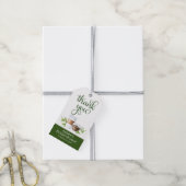 愛は醸造ブライダルシャワーの好意 ギフトタグ (より糸付き)