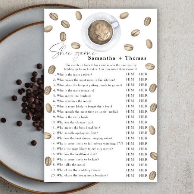 愛は醸造ブライダルシャワーシューゲーム (クリエイターアップロード済み)