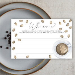 愛は醸造ブライダルシャワー私のゲームは誰 便箋