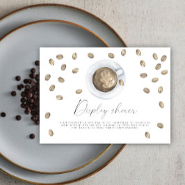 愛は醸造ブライダルシャワー表示シャワー エンクロージャーカード