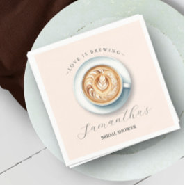 愛は醸造ブライダルシャワー スタンダードカクテルナプキン