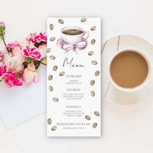 愛は醸造ブライダルシャワー メニュー