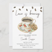 愛は醸造ブライダルシャワー 招待状 (正面)