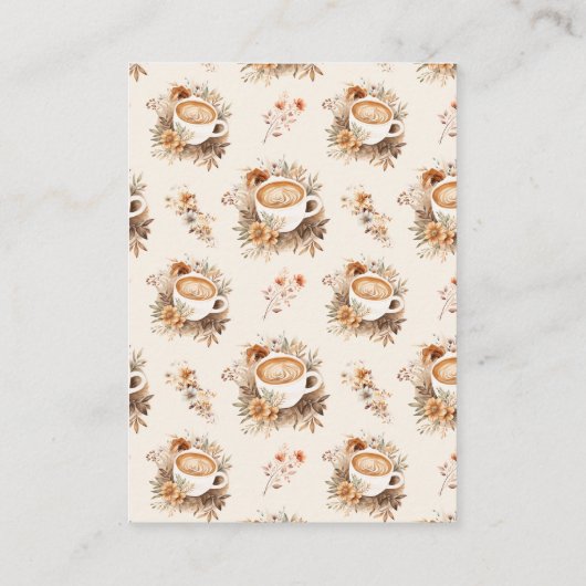 愛は醸造ブライダルシャワーQRコードRSVP エンクロージャーカード (裏面)