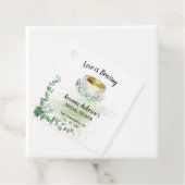 愛は醸造ユーカリトゥス茶ブライダルシャワー フェイバータグ (インサイチュ)