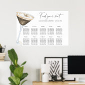 愛は醸造結婚の座席表 ポスター (ホームオフィス)
