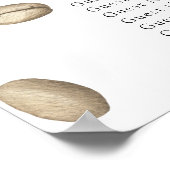 愛は醸造結婚の座席表 ポスター (角)