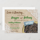 愛は醸造結婚式招待状 招待状 (正面/裏面)