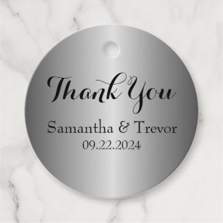 愛は銀のメッセージカード フェイバータグ