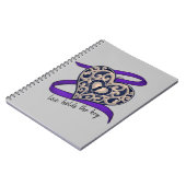 愛は鍵を保持 – スパイラル結合 ノートブック (左側)