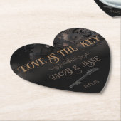 愛は鍵ステームパンク結婚ズ ペーパーコースター (アングル)