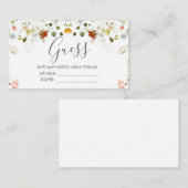 愛は開花で推測ゲームの数 エンクロージャーカード (正面/裏面)