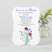 愛は開花ティスルフローラブライダルシャワー 招待状 (スタンド正面)