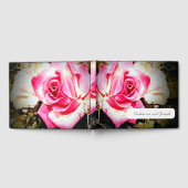 愛は開花バラ/写真結婚のゲストブック ゲストブック (全面)