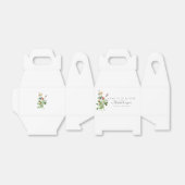 愛は開花ブライダルシャワーの好意ボックスにある フェイバーボックス (折り畳みなし)