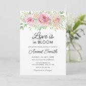 愛は開花ブライダルシャワー 招待状 (スタンド正面)