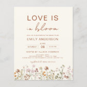 愛は開花ワイルドフラワーブライダルシャワー (正面)