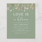 愛は開花ワイルドフラワーブライダルシャワー (正面)