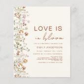 愛は開花ワイルドフラワーブライダルシャワー (正面)