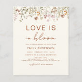 愛は開花ワイルドフラワーブライダルシャワー (正面)