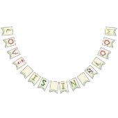 愛は開花旗 バンティングフラッグ (全)