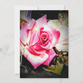 愛は開花結婚式の日付を保存 セーブザデート (裏面)