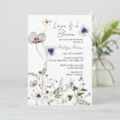 愛は開花、ブライダルシャワー招待 招待状 (スタンド正面)
