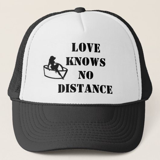 愛は間隔の帽子を知っていません キャップ (正面)