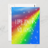 愛は限りを知らぬ ポストカード (正面/裏面)