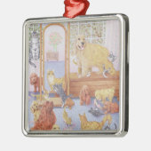 愛は限界を知っていません メタルオーナメント (左)