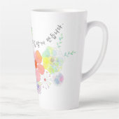 愛は韓国のラテムで美しい カフェラテマグ (右)