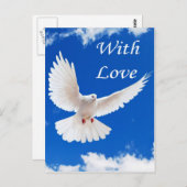 愛は飛びます ポストカード (正面/裏面)
